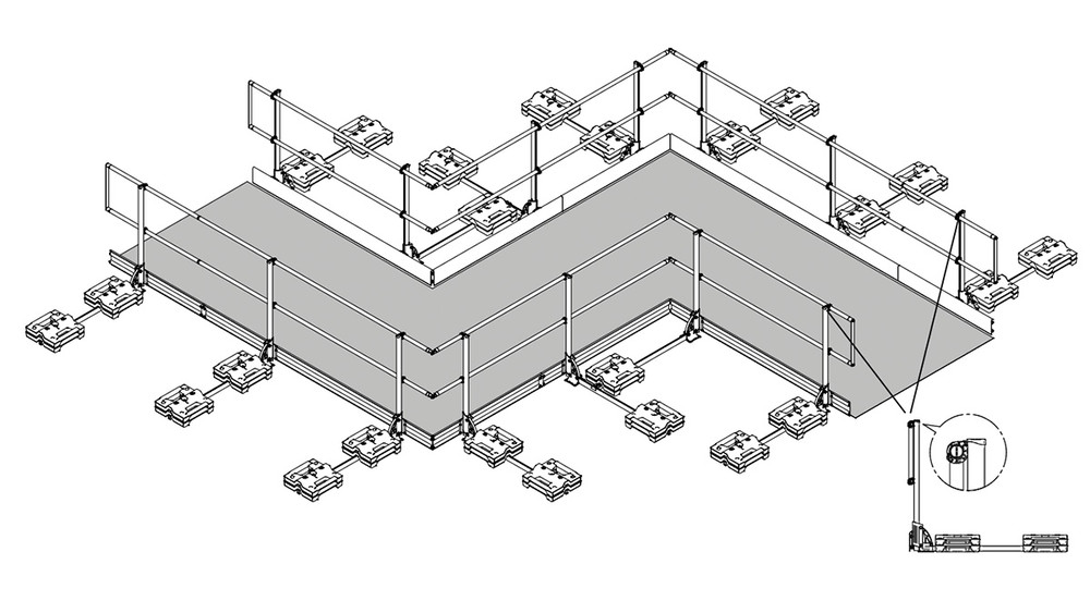 Barrier Fluchtweg System-Vario